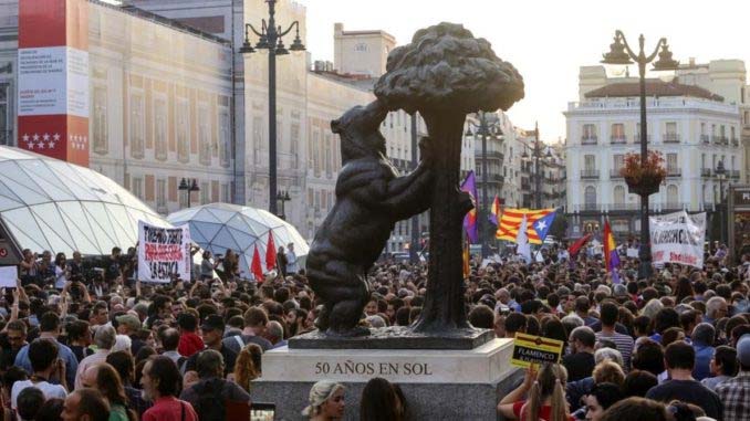 Mobilisation a Madrid, le 21  septembre : « La Catalogne a le droit de décider ! »